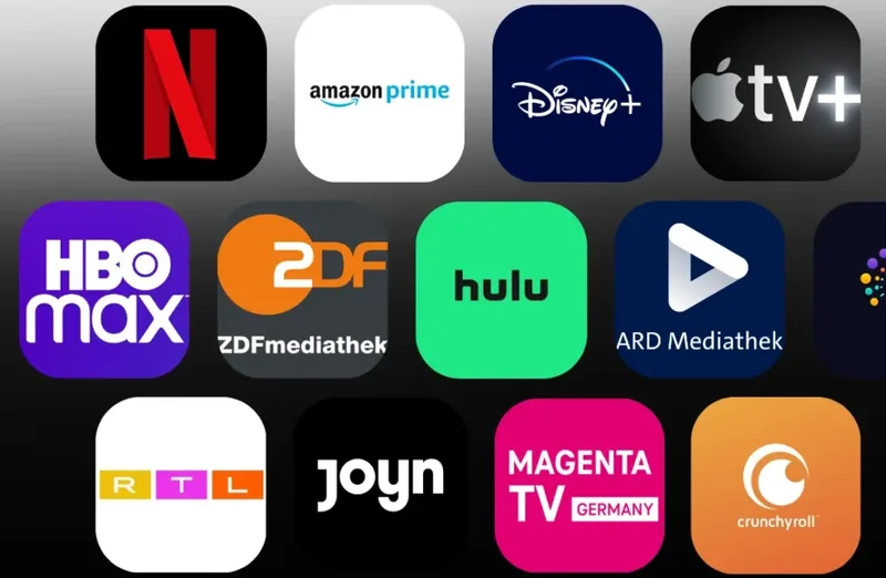 Tutte le app di streaming e canali in un'unica app